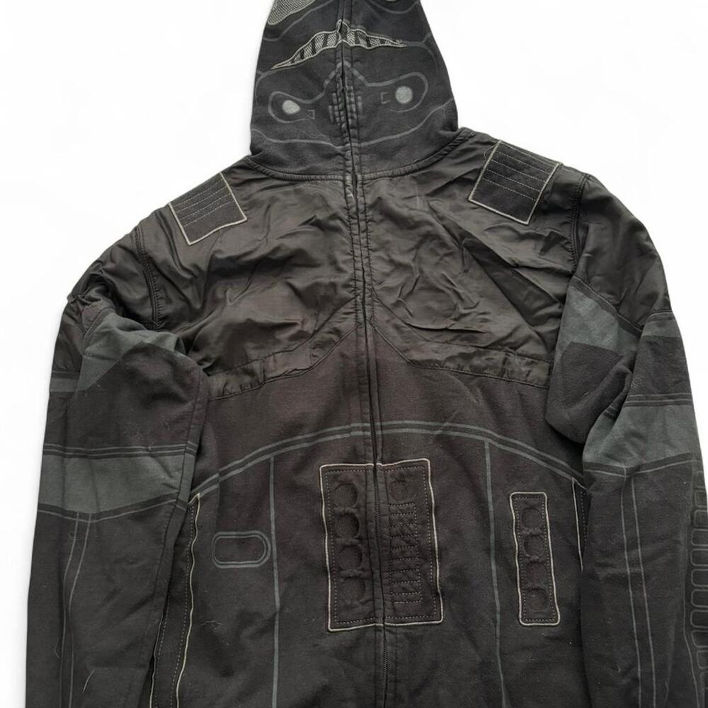 Star wars black stormtrooper full zip hoodie